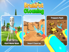 Spiel Brainrot Cleaning