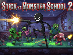 Spiel Stick vs Monster School 2