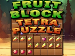 Spiel Fruit Block Tetra Puzzle