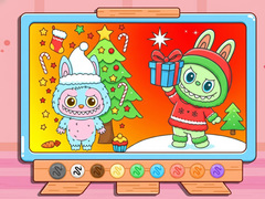 Spiel Coloring Book: Christmas Labubu