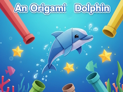 Spiel An origami dolphin