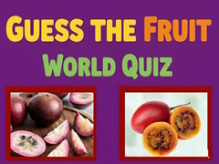 Spiel Guess The Fruit World Quiz