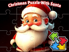 Spiel Christmas Puzzle With Santa