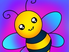 Spiel Bee Coloring
