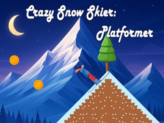 Spiel Crazy Snow Skier: Platformer