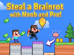 Spiel Steal a Brainrot with Noob and Pro!