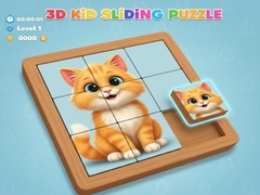 Spiel 3D Kid Sliding Puzzle
