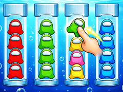 Spiel Color Sort: Impostor Edition