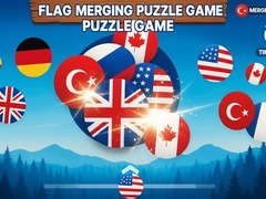 Spiel Flag Merging Game Puzzle Game