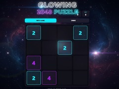 Spiel Glowing 2048 Puzzle