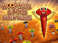 Spiel Wood Nuts and Bolts Screw Puzzle