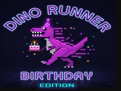 Spiel Dino Runner Birthday Edition