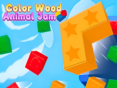 Spiel Color Wood Animal Jam