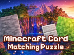 Spiel Minecraft Card Matching Puzzle