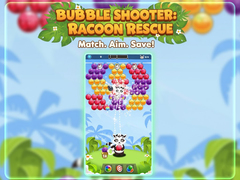Spiel Bubble Shooter Raccoon Rescue