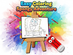Spiel Easy Coloring Spongy Adventure