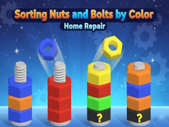 Spiel Sorting Nuts and Bolts by Color: Home Repair