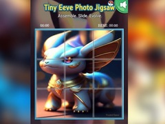 Spiel Tiny Eevee Photo Jigsaw