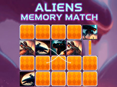 Spiel Aliens Memory Match