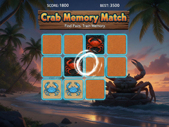 Spiel Crab Memory Match