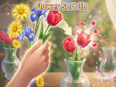 Spiel Flower Sort 3D