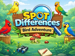 Spiel Spot Differences Bird Adventure