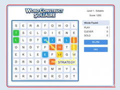 Spiel Word Construct Solitaire