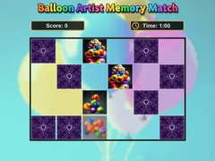 Spiel Balloon Artist Memory Match
