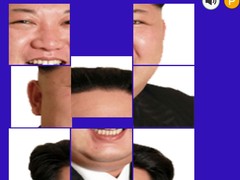 Spiel Kim Jong Un Tile Puzzle