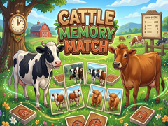 Spiel Cattle Memory Match