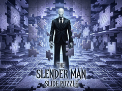 Spiel The Slender Man Slide puzzle