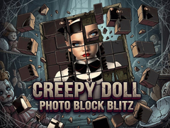 Spiel Creepy Doll Photo Block Blitz