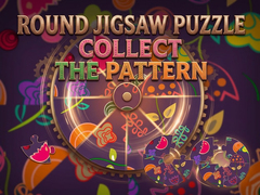 Spiel Round jigsaw Puzzle - Collect the Pattern