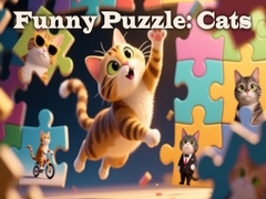 Spiel Funny Puzzle: Cats