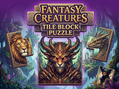 Spiel Fantasy Creatures Tile Block Puzzle