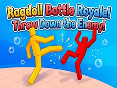 Spiel Ragdoll Battle Royale! Throw Down the Enemy!
