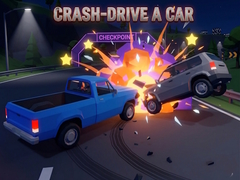 Spiel Crash-drive a car