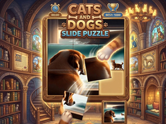 Spiel Cats and Dogs Slide Puzzle