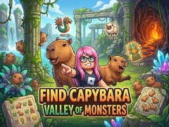 Spiel Find Capybara: Valley of Monsters