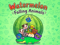 Spiel Watermelon Falling Animals