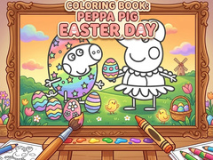 Spiel Coloring Book: Peppa Pig Easter Day