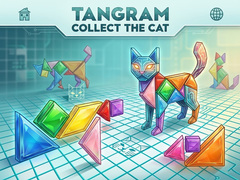 Spiel Tangram Collect the cat