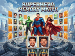 Spiel Superhero Memory Match