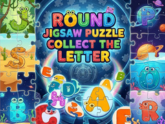 Spiel Round Jigsaw Puzzle - Collect the Letter