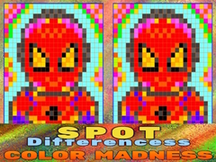 Spiel Spot the Differences Color Madness 