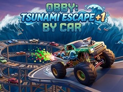 Spiel Obby: Tsunami Escape +1 by Car