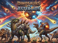 Spiel Dinosaurs vs Asteroids