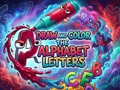 Spiel Draw and Color the Alphabet Letters