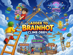 Spiel Ladder to Brainhot: Climb Obby