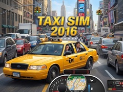 Spiel Taxi Sim 2016